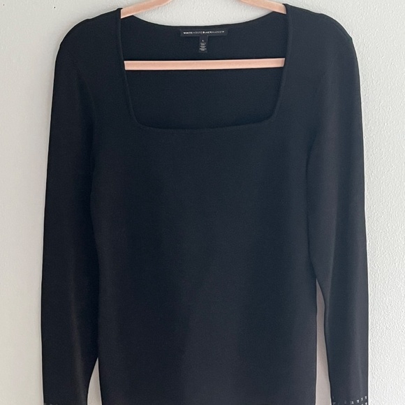 White House Black Market Sweaters - WHBM ladies sweater, black, Size L